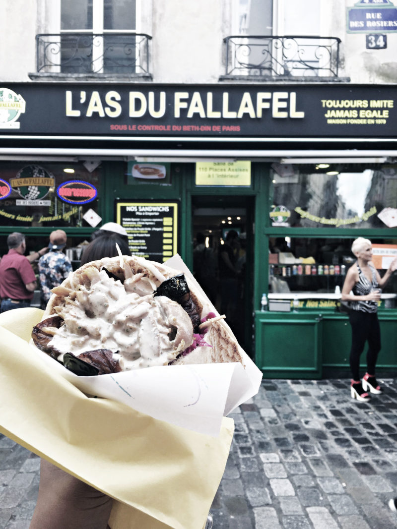 可能是巴黎最好吃的沙威碼  L’as Du Fallafel