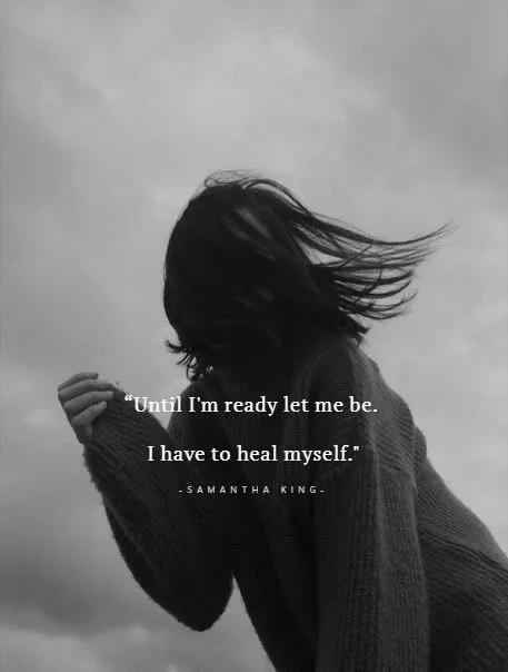 You have to move forward.